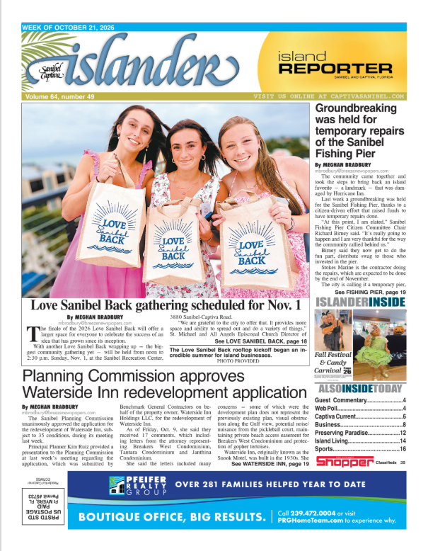 Islander-Reporter (10/21) - SANIBEL-CAPTIVA - Island Reporter, Islander ...